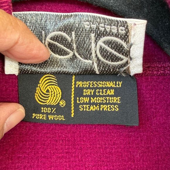 Merle Vintage Blazer Coat Fuschia Pink - Picture 3 of 6